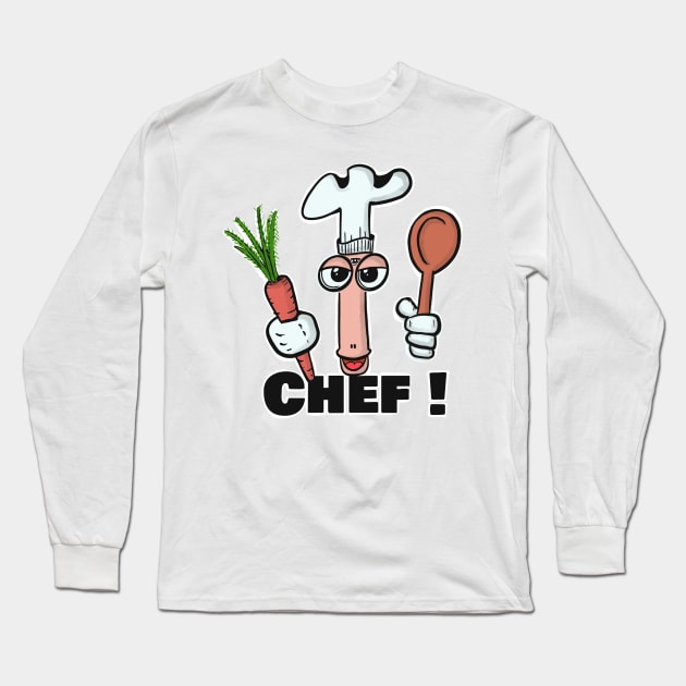 CookChef Long Sleeve T-Shirt by eSeaty